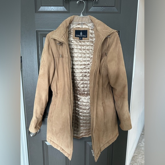 London Fog Tan/Camel Coat – Size Small - Picture 1 of 7
